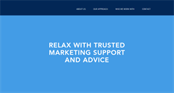 Desktop Screenshot of bluedaisymarketing.co.uk